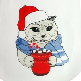 Cană din ceramică Toro Xmas Cat,  290 ml