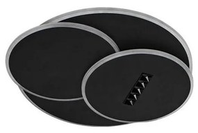 Plafonieră LED dimabilă LED/90W/230V 3000-6500K negru + telecomandă