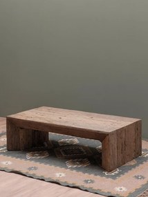 Masuta de cafea, din lemn reciclat, Asturias