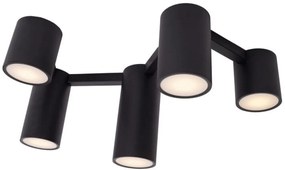 MaxLight Laxer lampă de tavan 5x7 W negru C0229