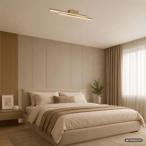 Rabalux 71494 - Plafonieră LED LIRIEN LED/12W/230V 3000K aurie