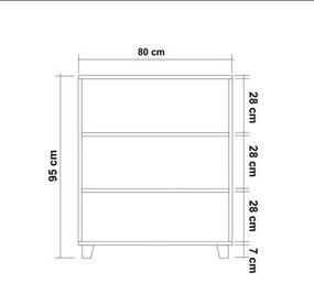Comoda Leva Gravis Atlantic Pine