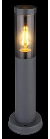 Stalp mic pentru iluminat exterior design modern IP44 Boston antracit
