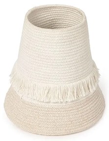 Coș de jucării pentru copii roșu-crem din material textil ø 38x33 cm Big Mushroom – Lorena Canals