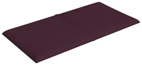 Panouri de perete 12 buc. violet 30x15 cm textil 0,54 m   12, Violet, 30 x 15 cm