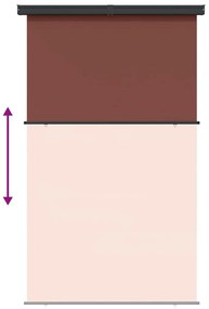 Copertina laterala de balcon, maro, 170x250 cm Maro, 170 x 250 cm
