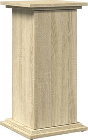 vidaXL Suport prezentare cu depozitare sonoma stejar 31x30x60 cm lemn