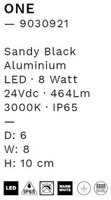 Proiector LED iluminat exteriordecorativ IP65 ONE 8W