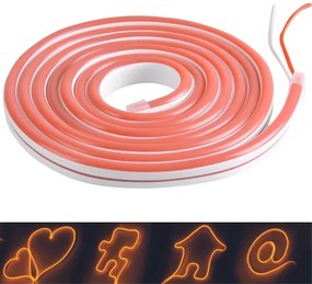 Benzi LED NEON 5 m LED/27W/12V IP65 portocaliu