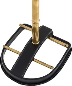 Suport haine design LUX McKinsey, alama antic/ negru