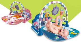 Centru de activitati cu pian-albastru