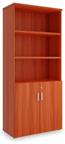 Dulap înalt SimpleOffice 80 x 40 x 180 cm, cireș
