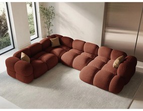 Colțar cărămiziu (cu colț pe partea stângă/în formă de "U") Loretto – Cosmopolitan Design