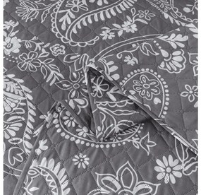 Cuvertura de pat cu model FILTO, gri Dimensiune: 220 x 240 cm