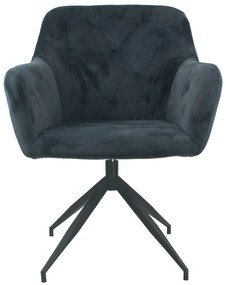 Scaun rotativ Viata (gri închis + negru) . 1064126