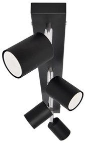 Spot LED TUNE 4xGU10/4,8W/230V negru