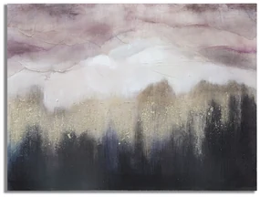 Mauro Ferretti Pictura De Perete Roz Munte cm 80X2,7X60 | Aosom Romania