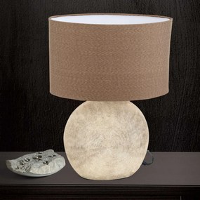 Veioza / Lampa de masa stil elegant Ethno cotto large
