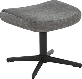 Taburetele/ Suport pentru picioare VOGUE catifea gri