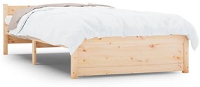 815034 vidaXL Cadru de pat, 100x200 cm, lemn masiv
