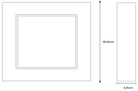 Plafonieră LED pentru baie Lucide 28117/11/30 BRICE LED/8W/230V IP44 negru