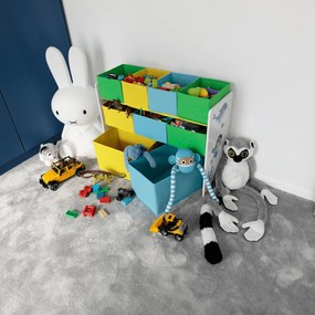 Organizator / raft pentru jucarii, multicolor / model, NOMITO TIP 2