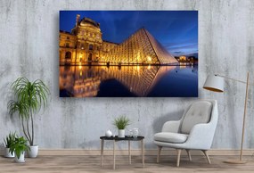 Tablouri Canvas Urbane - Luvru noaptea