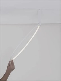 Lustra/Plafoniera LED ajustabila design modern GARVE White 60cm