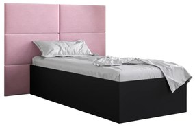 Zondo Pat de o persoană cu tăblie tapițată 90 cm. 1045904