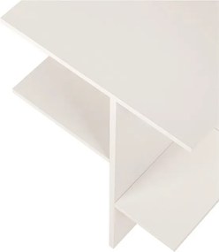 Noptieră grej cu rafturi Atik – noo.ma