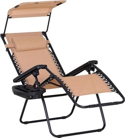 Fotoliu relaxant Avenberg PALMAS - bej