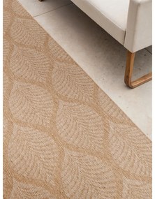 Covor tip traversă pentru interior și exterior bej/fildeș 80x250 cm Duet Liora – NORTHRUGS