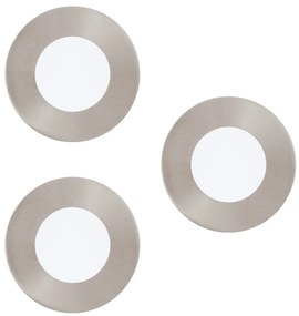 Eglo 33216 - Set 3x spoturi LED RGBW încastrate, reglabile, FUEVA-C, LED/3W/230V