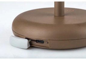 Lampă LED dimabilă de exterior Rabalux 77089 KONIN LED/6W/5V IP44 maro