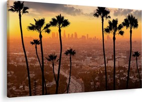 Tablou - Panorama din Los Angeles (90x60 cm)