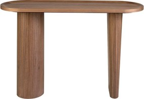 Consola design LUX Oval Walnut
