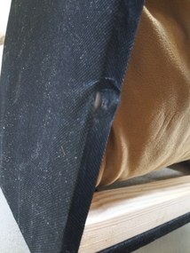 OFERTA Canapea extensibila reversibila in forma de L SILVIANO 230x140 cm, mustar II calitate.