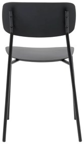 Scaune de dining negre 2 buc. Kirkland – Unique Furniture