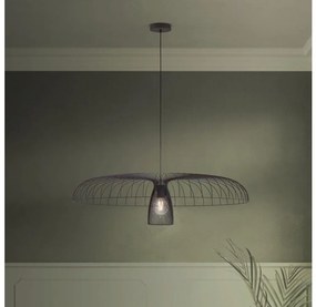 Lustră pe cablu Eglo 390217 CHAMPERICO 1xE27/60W/230V 98,5 cm negru