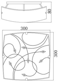 Globo 40393-2 - Plastydip 2xE27/60W