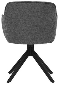 Set de scaune de sufragerie cu mecanism deîntoarcere HC-533 GREY2, 2 buc.