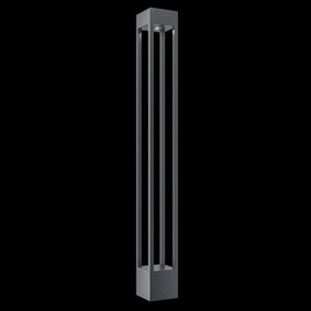 Stalp LED pentru iluminat exterior IP65 Elbe grafit H-100cm