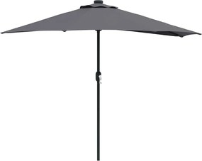 vidaXL Parasol de Grădină Antracit 294 x 150 x 224 cm