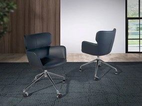 Scaun de birou elegant Blue swivel office