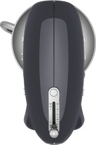 Mixer planetar SMEG SMF03GREU, 800 W, 4,8 l, 10 viteze, Functie de pornire treptata, Bol cu maner, Gri