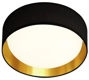 Lustra LED moderna 50cm Gianna negru/auriu 9371-50BGO SRT