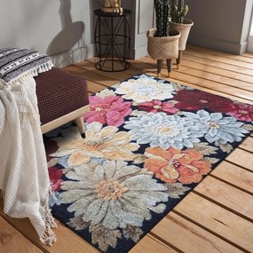 Covor fermecător cu model floral Lăţime: 80 cm | Lungime: 150 cm