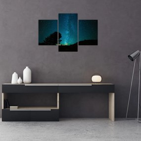Tablou cu cerul nocturn și stele (90x60 cm)