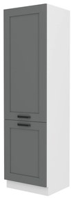 Dulap de bucătărie pentru alimente Lucid 60 LO 210 2F (dustgrey + alb). 1045563