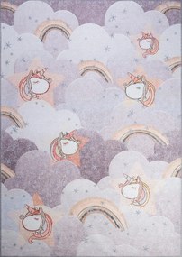 Covor MINOR CHENILLE, 75x150 cm, forma dreptunghiulara, poliester, mul